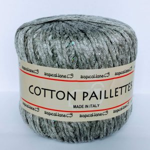 Tropical lane cotton paillettes
